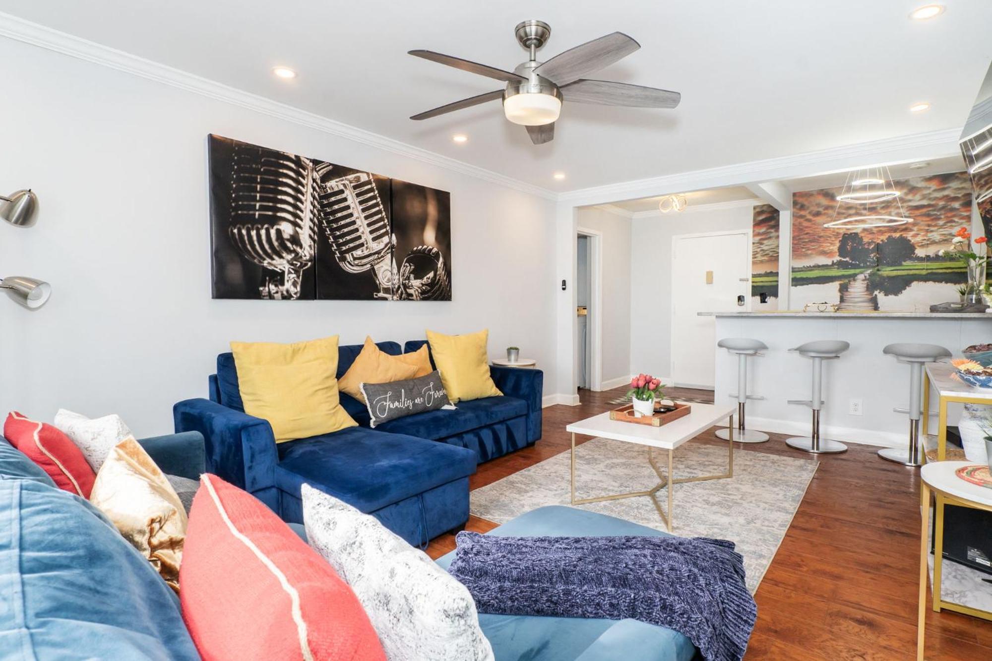 21Floor-Renovated 2Br,1Bath King And Queen Bed And Parking 애틀랜타 외부 사진